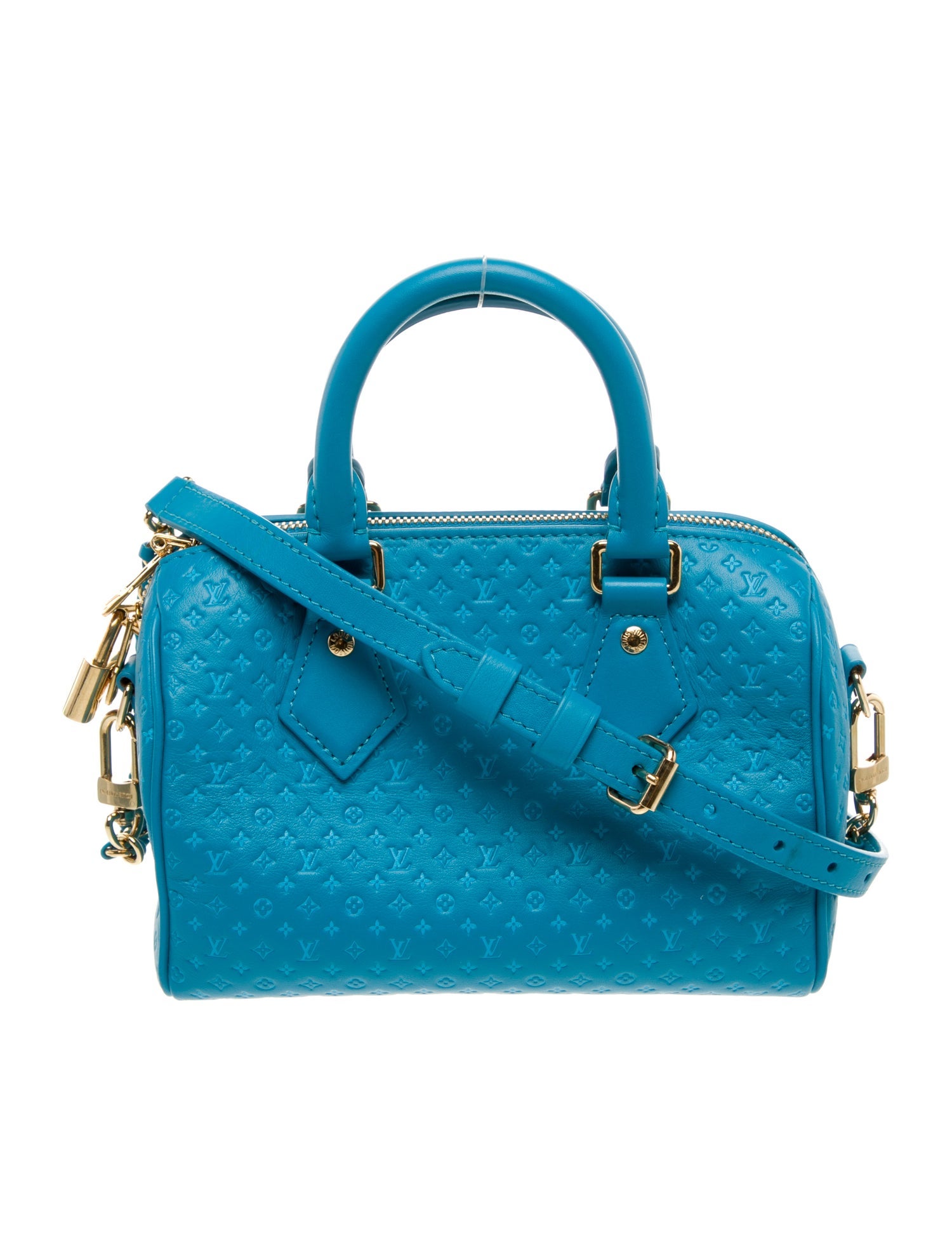 Louis Vuitton LV Monogram Nanogram Speedy Bandouliere 20
